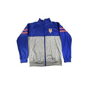 New York Mets Fanatics Full-Zip Track Jacket M Baseball Sports Color Blocking